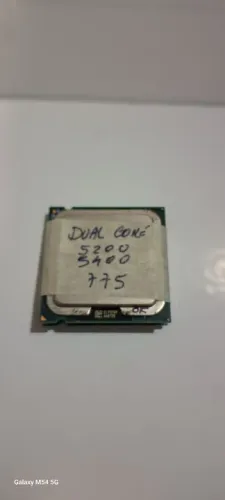 Processador Dual Core Intel Celeron 5200,vendo unidade 3.40 GHz 775