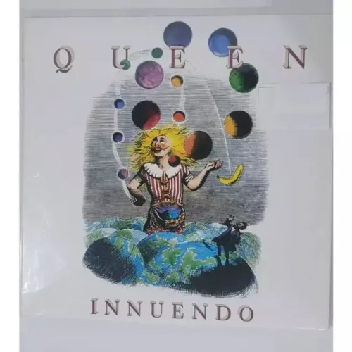 LP VINIL QUEEN INNUENDO NOVO LACRADO IMPORTADO ARGENTINA