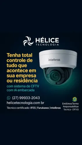 câmera de segurança cftv