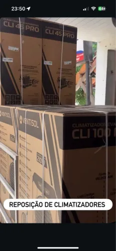 Climatizador de 100 Litros Ventisol com preço de Black Friday