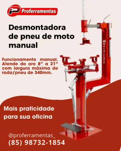 DESMONTADORA DE PNEUS MANUAL
