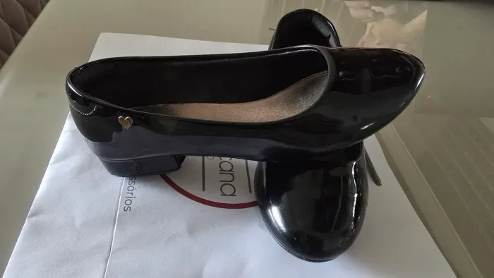Sapato Boneca Preto - N° 34