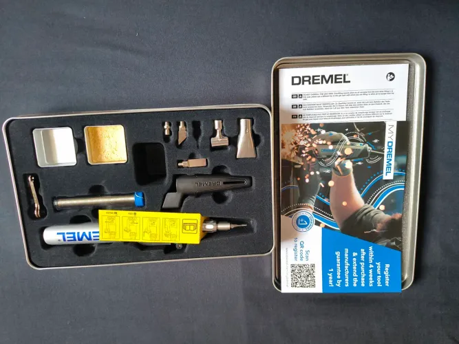 Ferro de Solda a Gás Dremel Novo