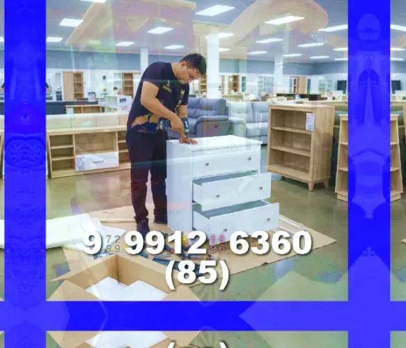 Montador de Móveis! Disponível agora para montagem e desmontagem rápida!