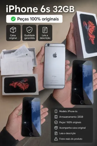IPHONE 6S 32 GIGAS PARA CONSERTA OU RETIRAR PEÇAS