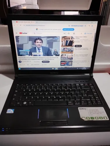 Notebook Intelbras dual core com windows 10