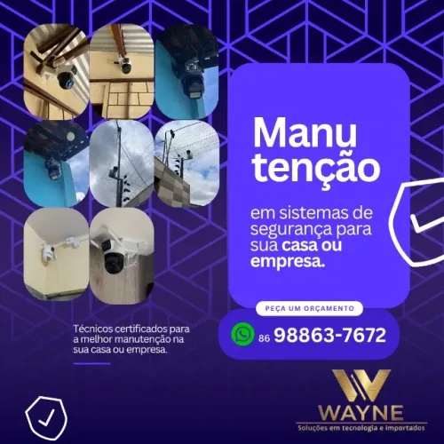 instalação de câmeras