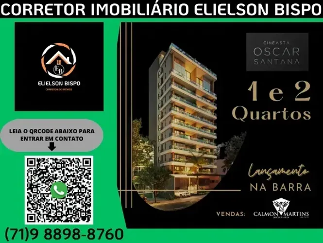 Apartamento- 1 e 2 quartos - DÚPLEX DE 3/4 TORRE ÚNICA, e vaga privativa - BARRA