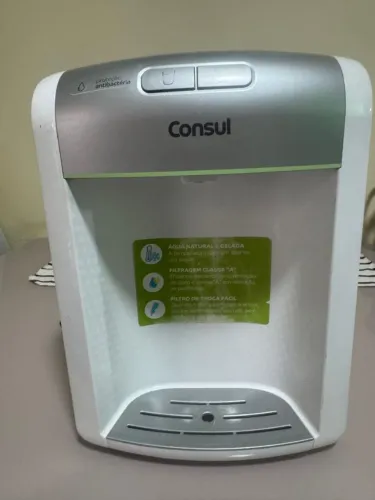 Purificador de água natural e gelada consul Branco