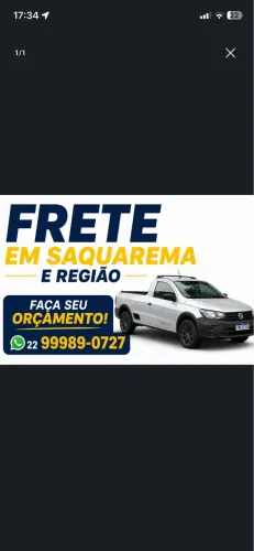FRETE SAQUAREMA E REGIÃO DOS LAGOS