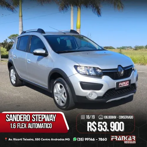 Renault Sandero Stepway Hi-flex 1.6 16V 5P Aut. 2019