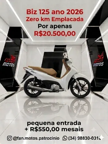 Biz 125 Zero km
