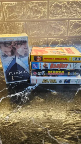 Vhs Variáveis Titanic entre outros