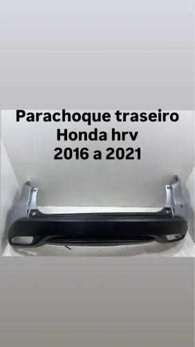 Parachoque traseiro Honda hrv 2016 17 18 19 20 2021 original 