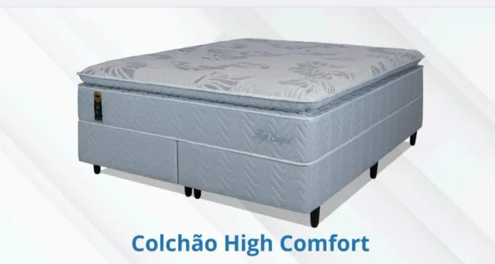 CAMA BOX SUPER KING 12 x 249,00 sem juros, cartão de crédito 