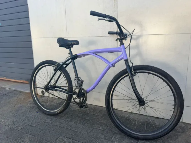 Bicicleta caiçara aro 26 revisada com nota 