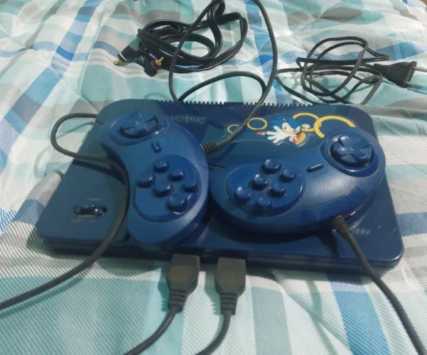 Master System Evolution 2 controles+cabos