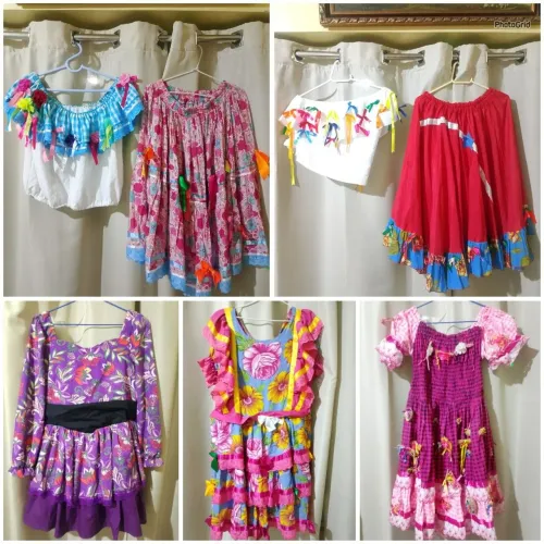 Vestidos Juninos Quadrilha Carimbó APARTIR 50 REAIS