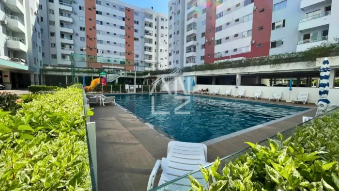 Em Areias, suíte, 2 vagas em condomínio clube