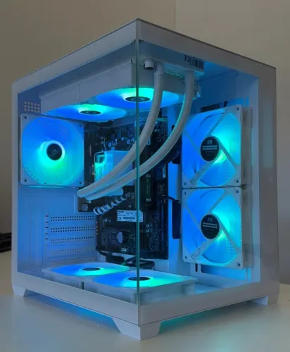 Pc gamer Ryzen 7 5700g 16gb ram ssd nvme 500gb Water cooler 240mm- Loja física
