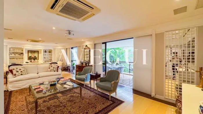 Apartamento 3 quartos, varanda, 2 vagas - Lagoa/RJ