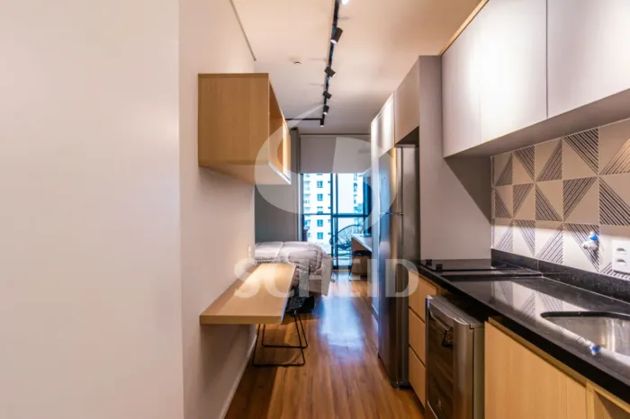 Studio á Venda em Pinheiros com 25m², 1 quarto.