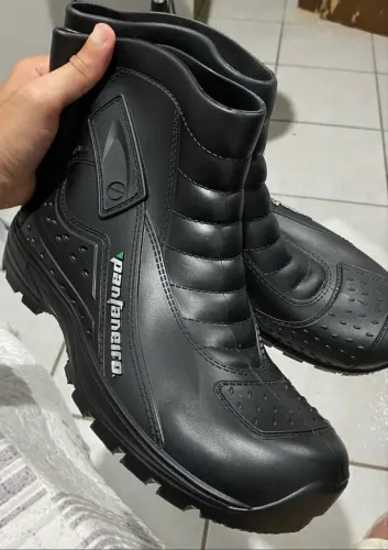 Bota de chuva motoqueiro pantaneiro 