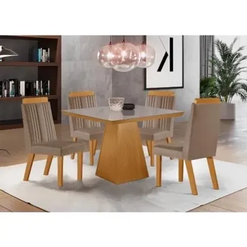 MESA PRADA 4 CADEIRAS NOVA