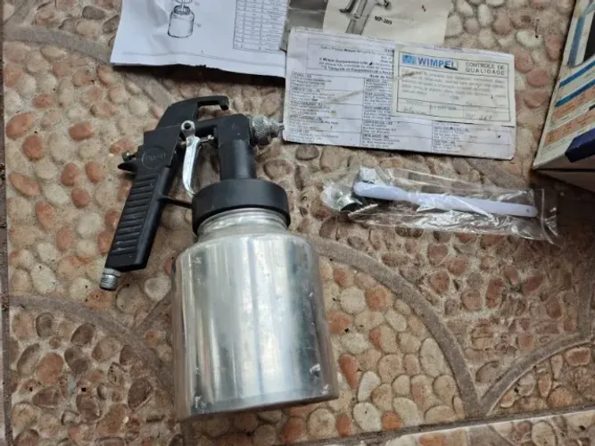 Pistola de pintura ar direto wimpel mp 21