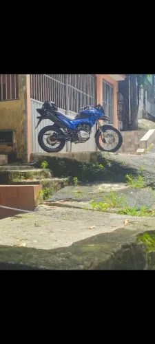 Moto Azx 160 Azul