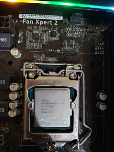 Kit Gamer Placa mãe1155,Processador xeon e3 1270 v3 memória ram 16gb DDR3