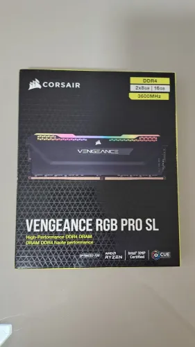 Corsair Vengeance RGB PRO SL - 16GB (2x8GB), DDR4, 3600Mhz