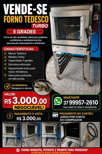 Forno industrial