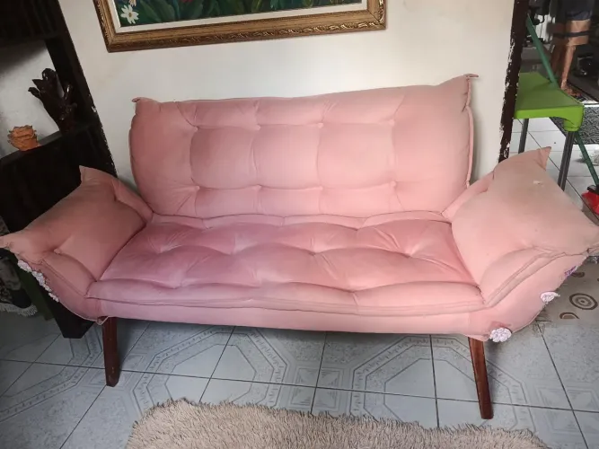 sofa namoradeira + 2 poltronas