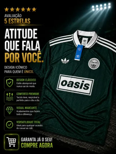 Camisa Adidas OASIS verde G