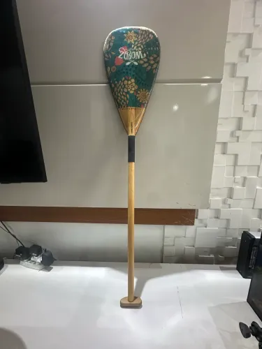 Remo fibra de vidro com madeira