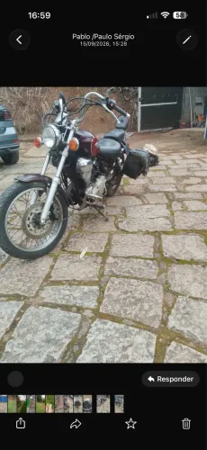 Virago 250 2º dono, revisada com 38000km reais
