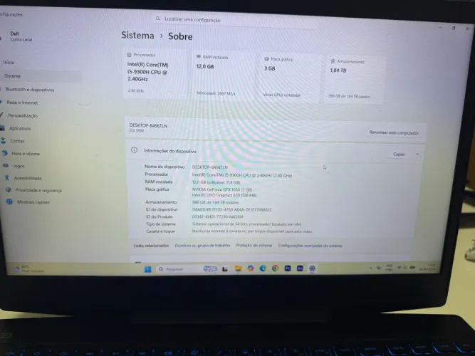 DELL G3 16gb RAM
