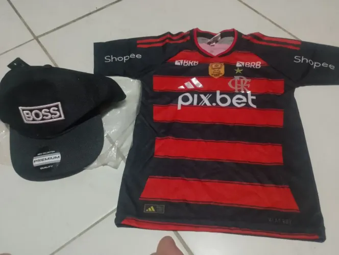 Camisa flamengo ( para criança) P