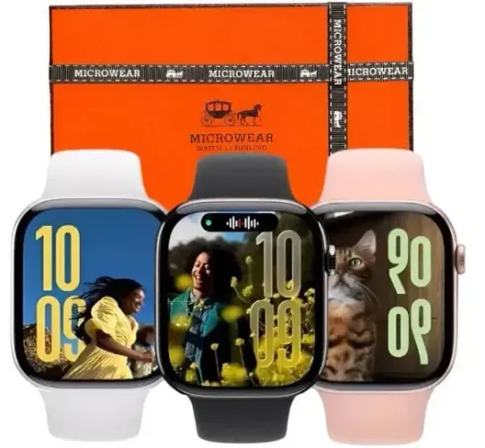 SMARTWATCH W11 MINI PRO 42MM 2026 IA CHATGPT WHATSAPP POR VOZ NFC AMOLED