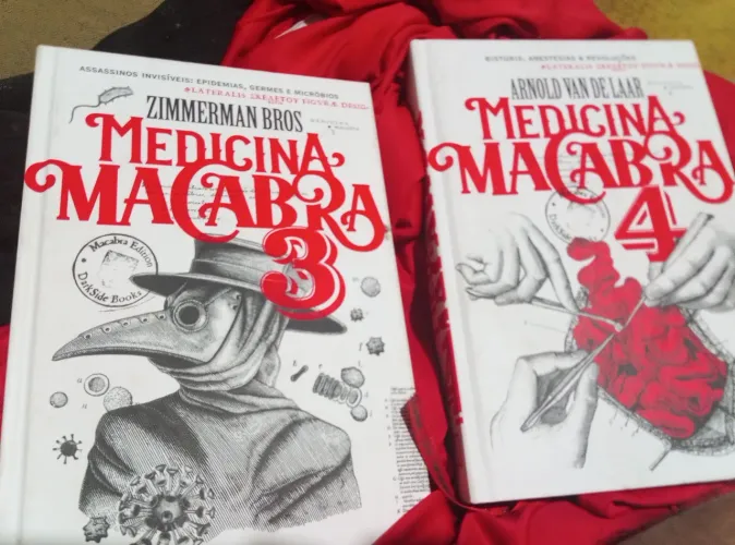 Volumes 3 e 4 medicina macabra 