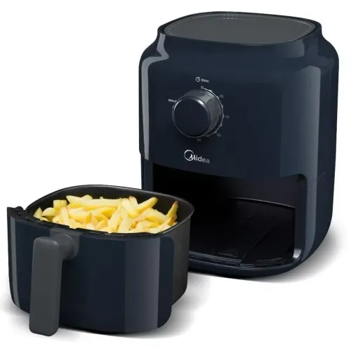 Fritadeira Sem Óleo Airfryer Midea 3L Azul - Seminova