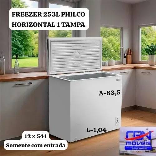 Freezer no crediário 
