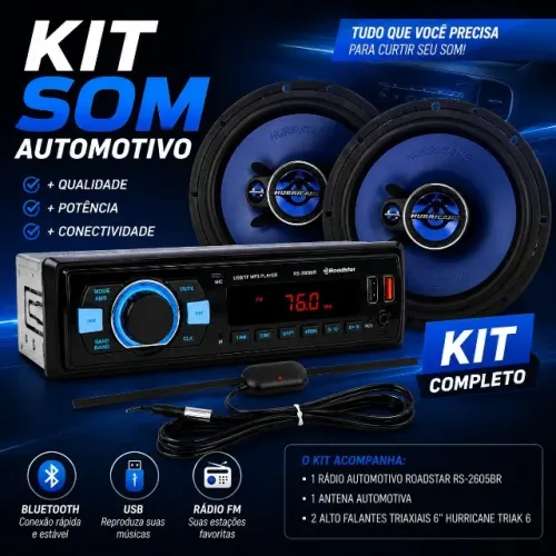 kit som radio falante antena