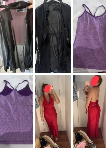 Lote de 10 peças roupas