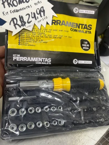 Kit ferramentas 40pcs