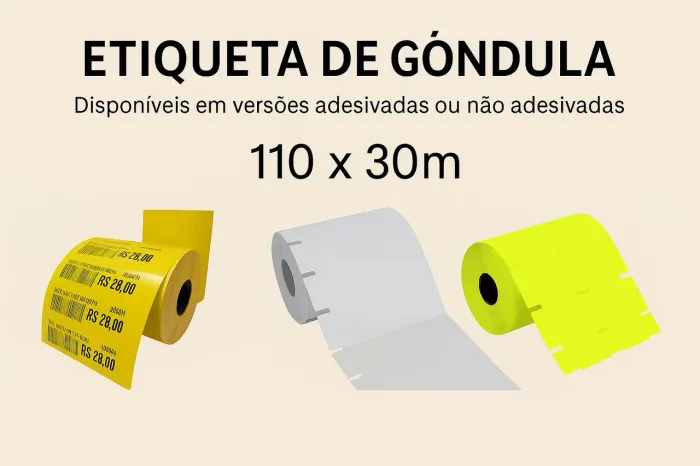 Etiquetas para gôndula