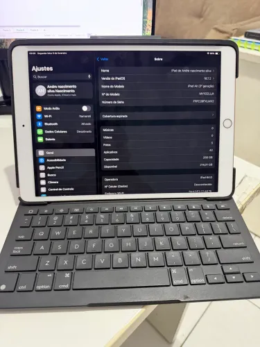 iPad Air 3 Geração 256GB Com Entrada Para Chip