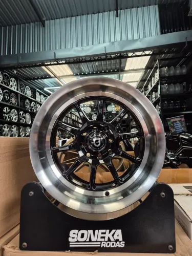 Jogo de rodas ORIGINAIS GISA 9176 aro 15 4x100 e 4x114