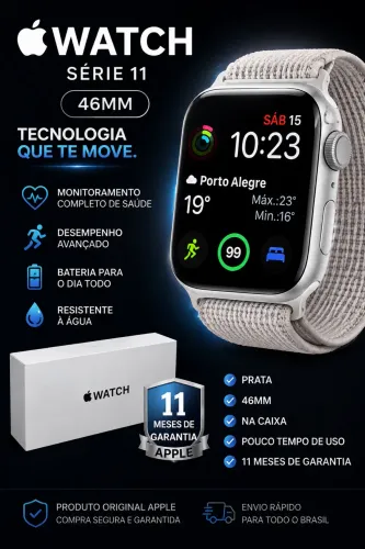 Apple Watch Series 11 46mm silver